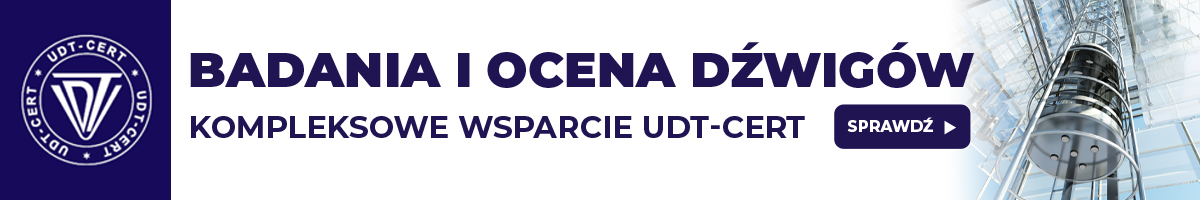 UDT Badania i ocena dzwigow UDT CERT